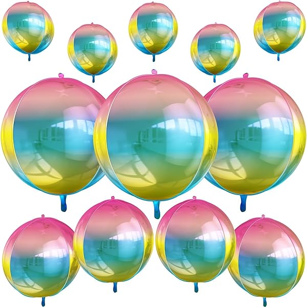 Amazon.com: Eanjia Light Rainbow Ombre 4D Gradient Color