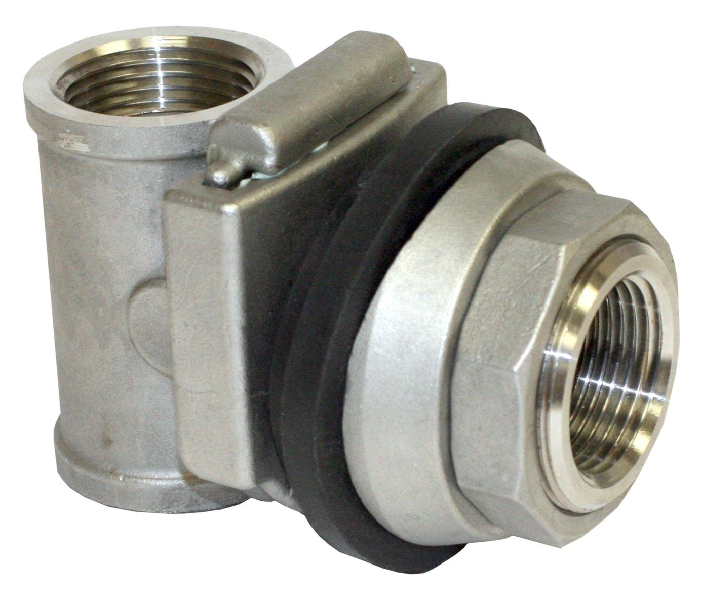 Merrill MFG SSMB50 Stainless Steel Pitless Adapter, 1" Drop Pipe and