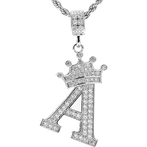 Toogod 18K Gold Plated Letters Necklace B Necklace Pendant