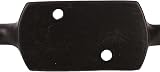 White Hinge 6 Inch Large Metal Cleat Hook 150mm Black Japanned Strong view 5