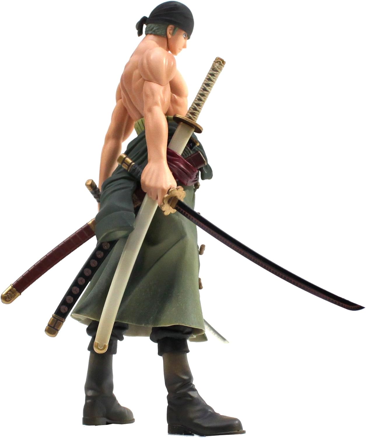 Amazon Com Banpresto 471 One Piece Master Stars Roronoa Zoro 10 Action Figure Toys Games