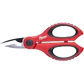 Milwaukee Electrician's Scissors with Storage