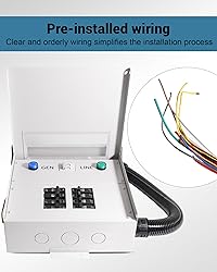 30Amp Transfer Switch Kit with Multiple