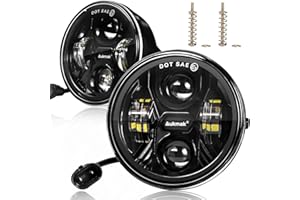 AUKMAK Upgraded LED Fog Lights Assembly Compatible with Ford F150 2006 2007 2008 2009 2010 2011 2012 2013 2014 Accessories for F150 2006-2014 2pcs