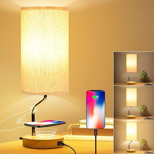 Ubuy Bedside Lamp With Usb Charger Bedroom Lamps Usb Lamp Bedside