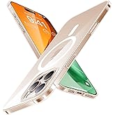 TORRAS Magnetic Slim-Fit for iPhone 16 Pro Max Case 6.9 inch, Ultra-Thin 16 ProMax Phone Case Compatible with MagSafe, Light Anti-Scratch Matte Hard PC Bayer OriginFit, Clear