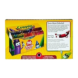 Crayola Classic Color Crayons in Flip-Top Pack with