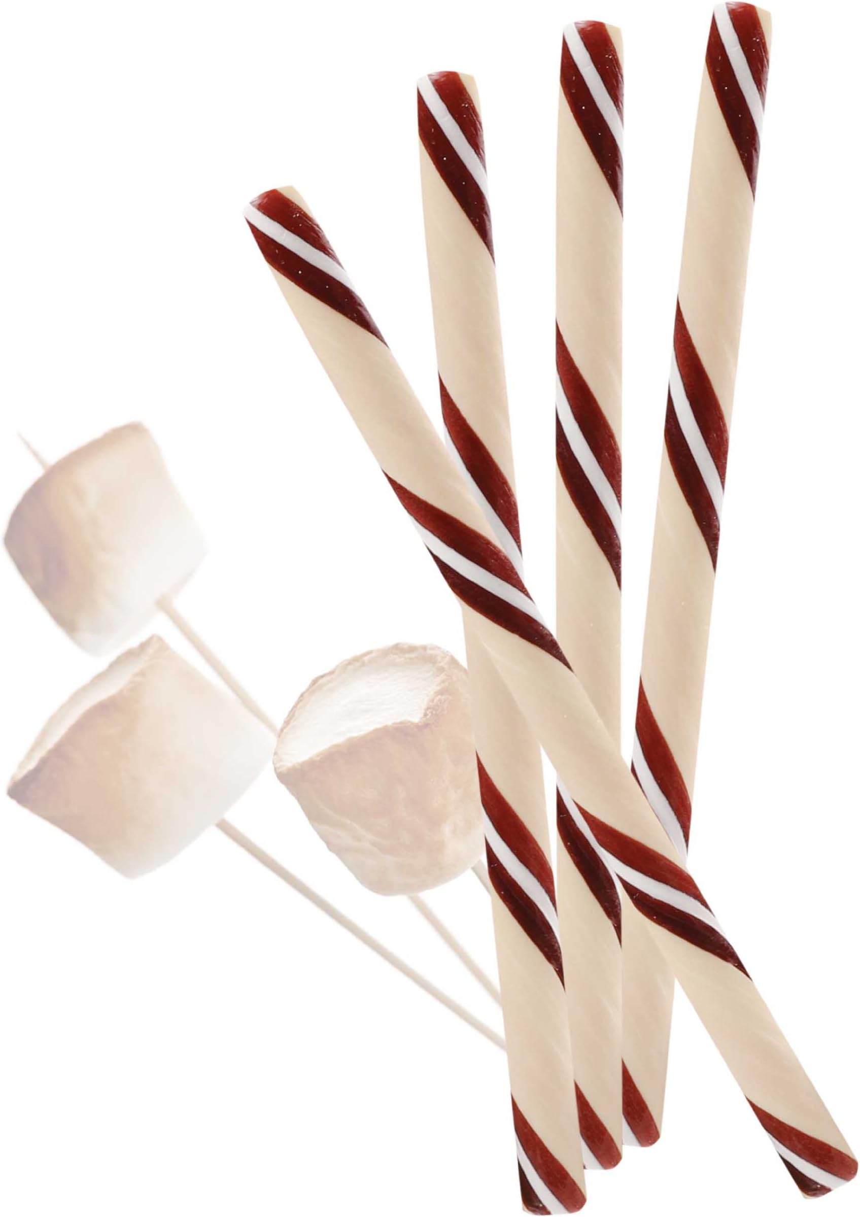 Toasted Marshmallow Circus Sticks, 50 Toasted Marshmallow Flavored Hard Candy Sticks
