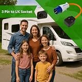 HowseHold 16A to 13A Adapter 3 Pin UK Socket Converter 230V 250V Camping view 4