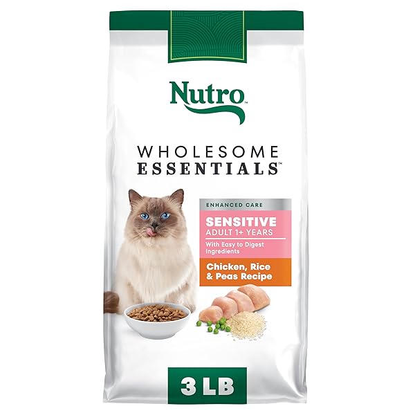 NUTRO WHOLESOME ESSENTIALS NATURAL DRY CAT FOOD SENSITIVE...