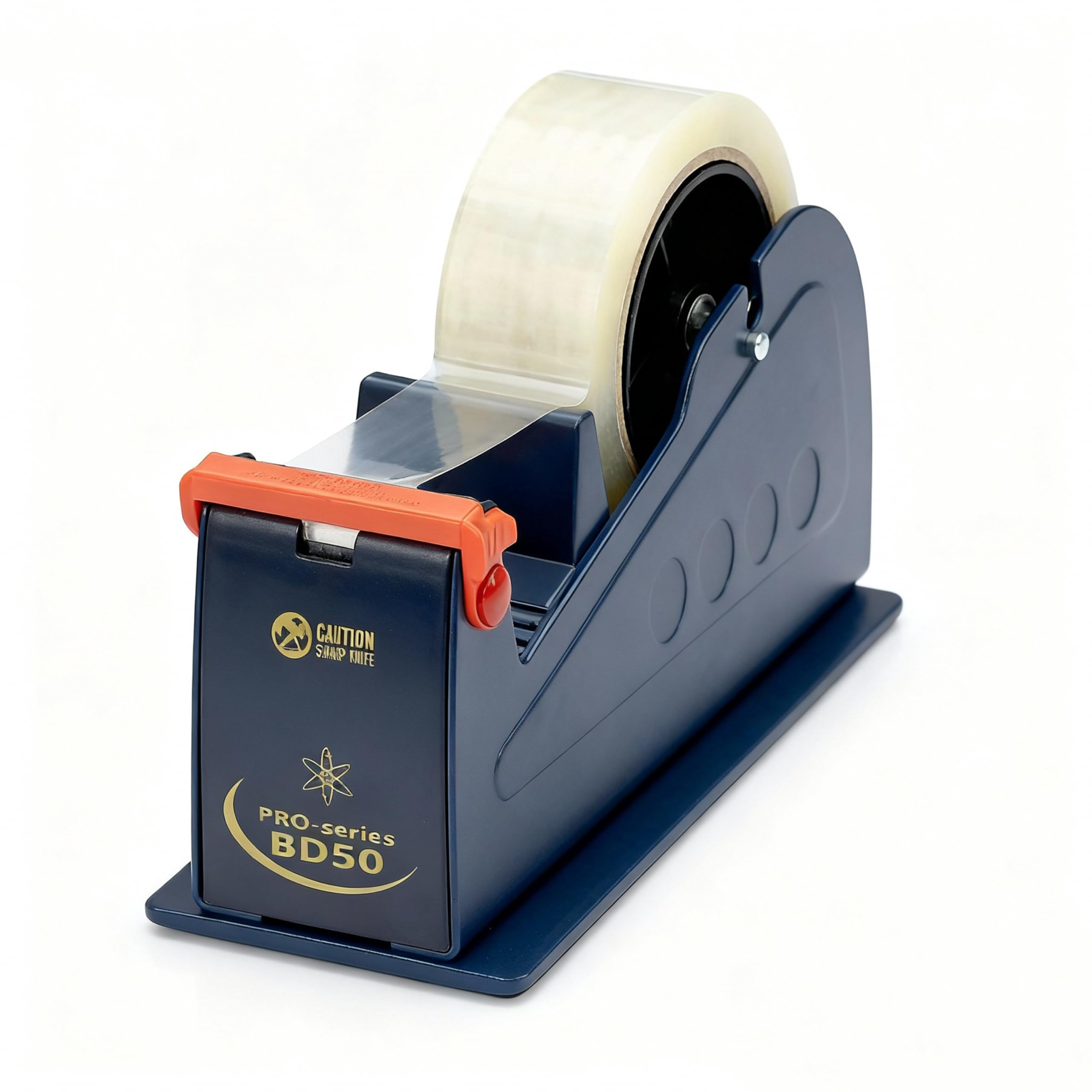 Naryal PRO-Series BD50 Heavy Duty Tape Dispenser – Industrial-Grade, Durable, and Reliable for High-Volume Packaging with Metal Construction