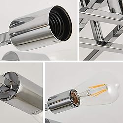 ZGLAOJT4-Lights Ceiling Light Fixture，Chrome