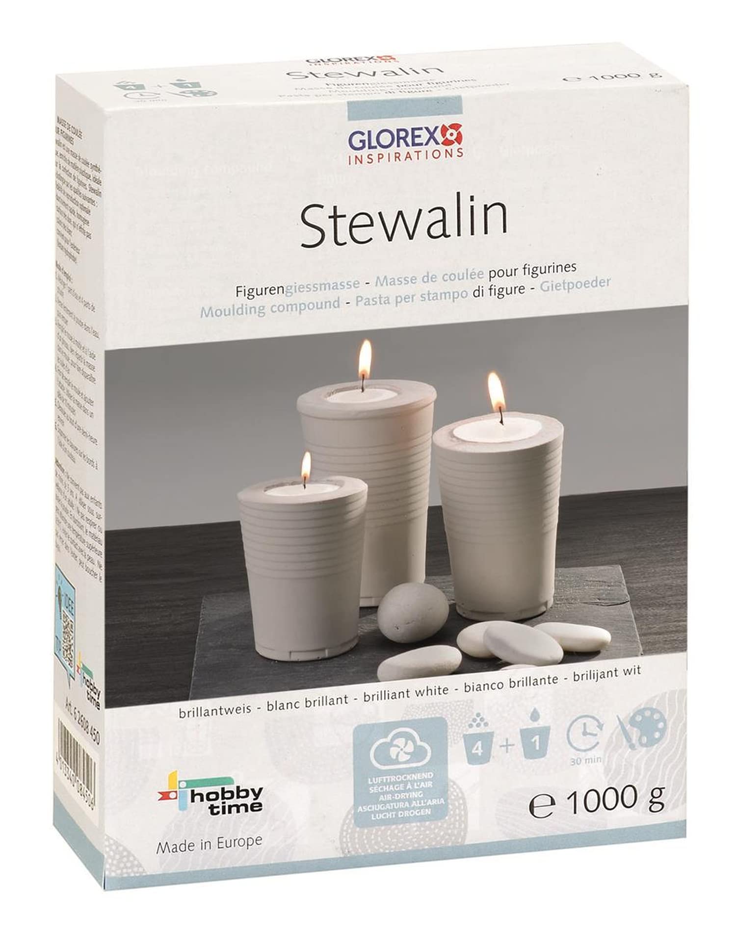 Glorex GmbH Stewalin 6 2608 450 Casting Compound 1000 g White