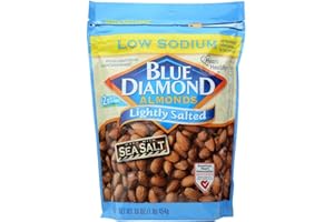 Blue Diamond Almonds, Low Sodium Lightly Salted, 16 Ounce
