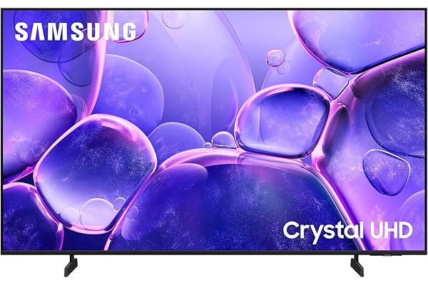 Samsung 43 Inch Smart TV 2025 Class U8000 Series Crystal UHD 4K Smart Tizen TV with Bluetooth, Motion Xcelerator(Renewed)