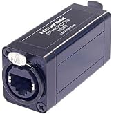 Neutrik NE8FF etherCON RJ45 Through Coupling for Cable Extensions