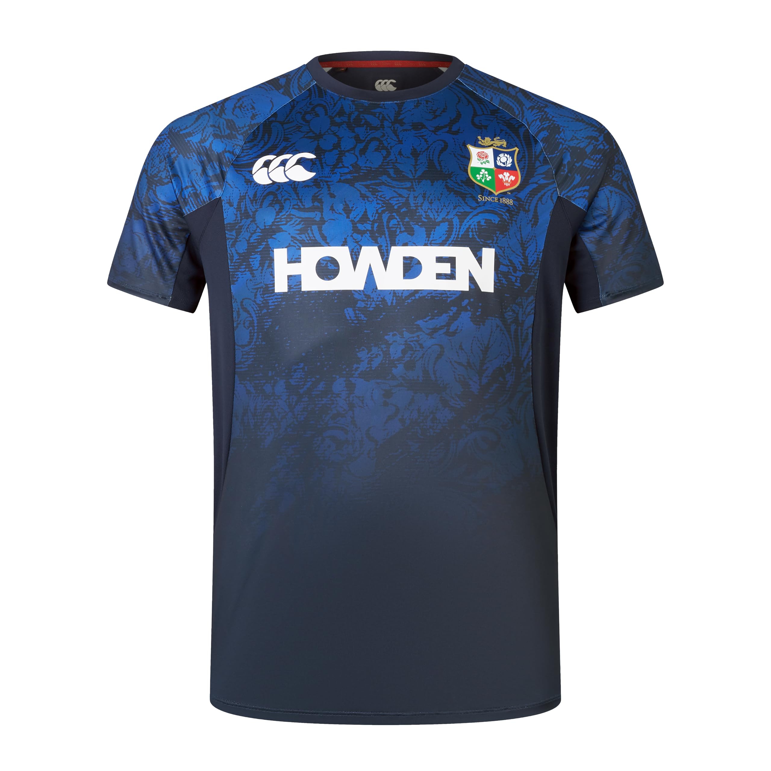 British & Irish Lions Canterbury Men's Official Canterbury Superlight T-Shirt | Rugby Tee | Breathable, Dark Sapphire, 2XL