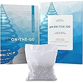 Invigorated Water pH ON-The-GO Alkaline Water Filter Pouch- Portable Alkaline Water Filtration System for Your Bottle, Pitcher, Jug, Container - High pH Water - Long-Life 105 Gallon/400 Litre (1-Pack)