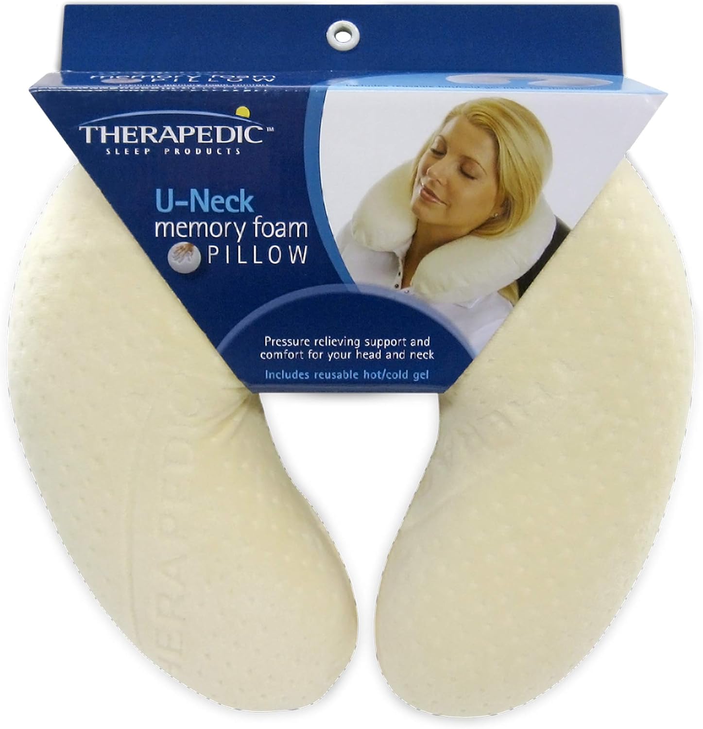 therapedic memory foam neck support pillow reviews