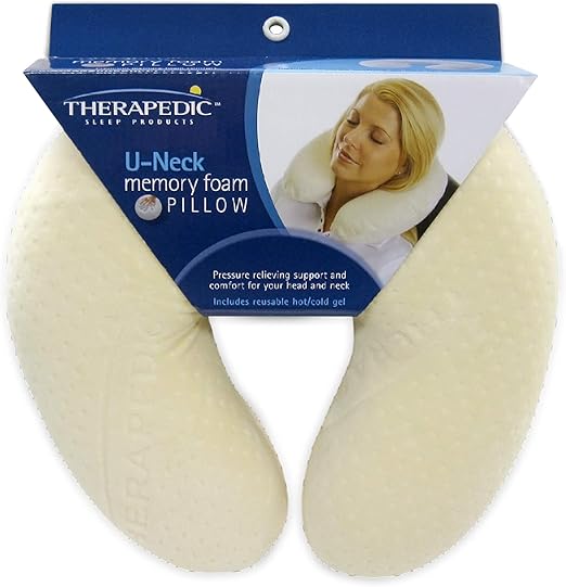 Amazon Com Therapedic R Memory Touch Neck Pillow Home Kitchen