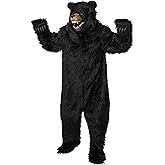 California Costumes Black Bear Costume With Moveable Jaw Mask