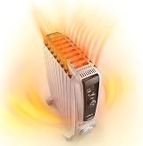 DeLonghi Oil Filled Radiator Multicolour 2000W view 9