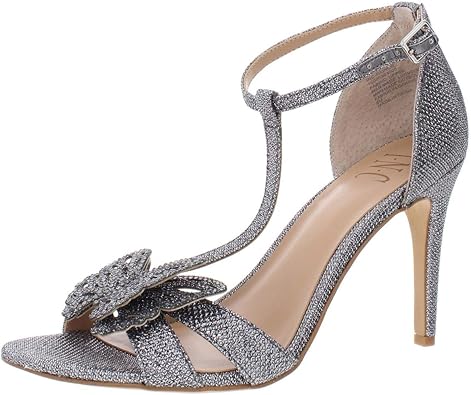 silver butterfly sandals