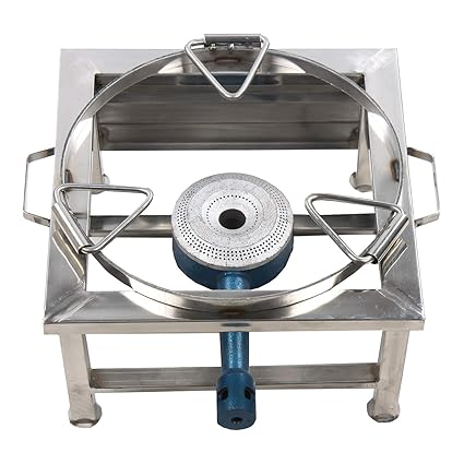 Buy Futuorneo Single Burner 18x18x10 Inch Ring Kada Stainless