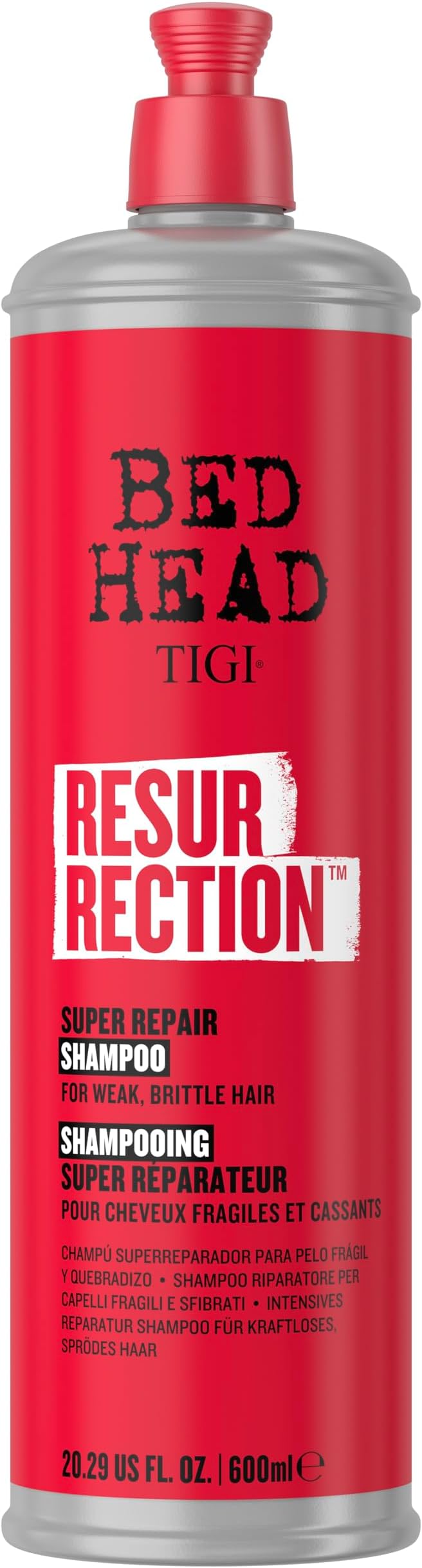 Bed Head Resurrection Shampoo by TIGI 600ml - Repairing Dry Hair