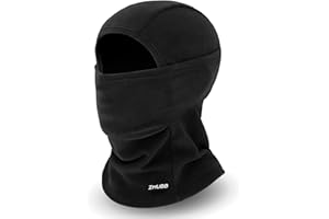 ZMUBB Kids Fleece Balaclava Ski Mask,Face Mask Neck Warmer for Boys Girls,Windproof Face Cover for Cold Weather Skiing Cycling