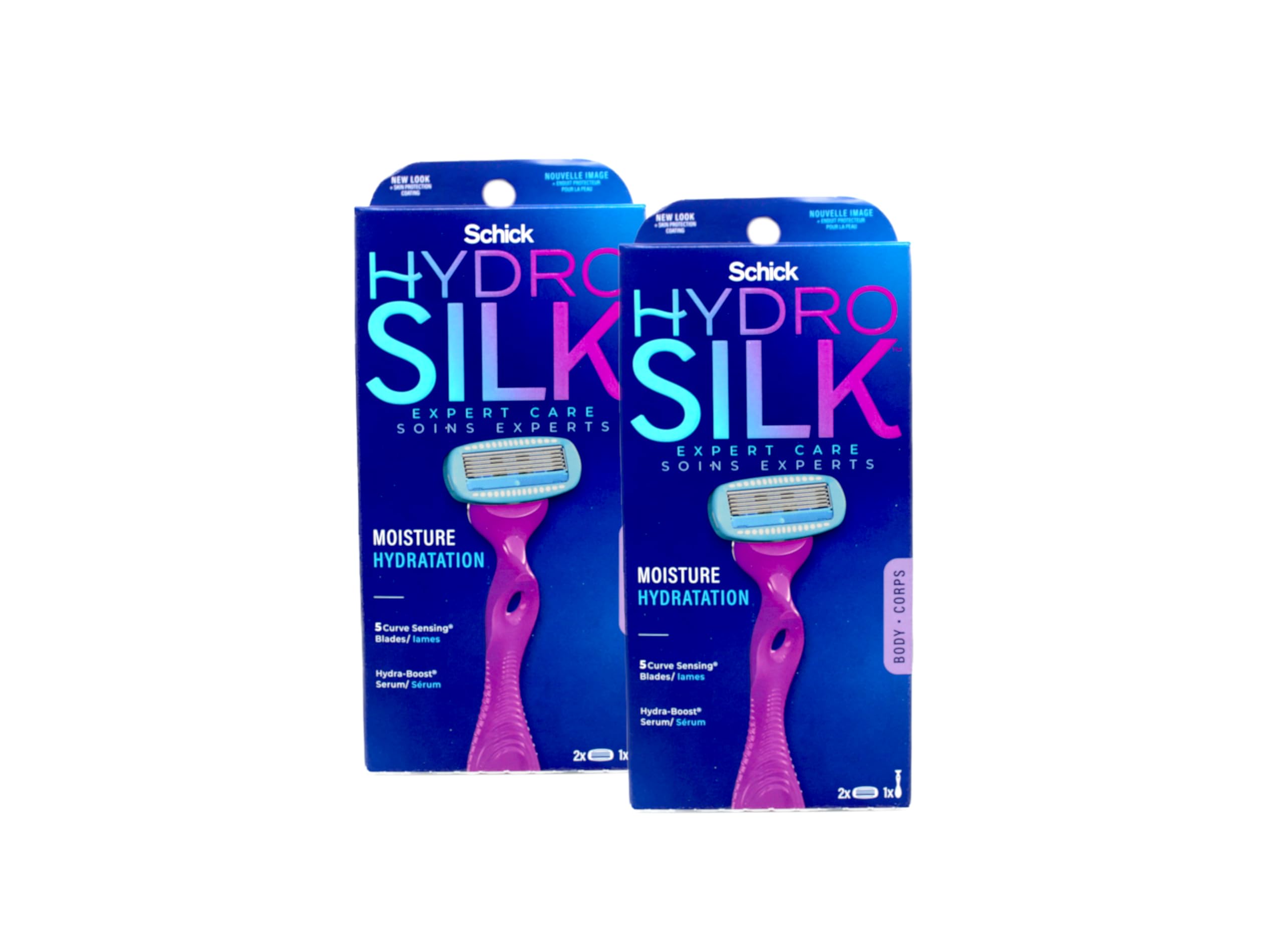 Schick Hydro Silk for Women Razor, (Pack of 2)