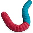 Sour Giant Gummy Worm - Large 2 Pound Gummy Candy with Big Tangy Flavor from GGB Candies (Cherry/Blue Raspberry)
