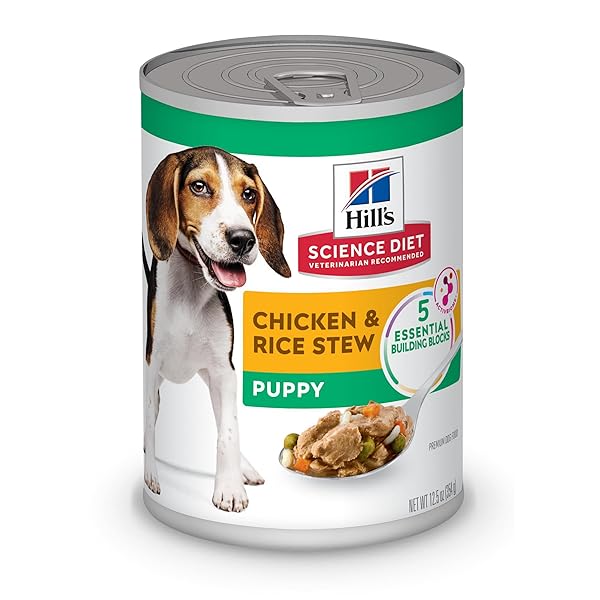 HILL’S SCIENCE DIET PUPPY WET DOG FOOD, CHICKEN...