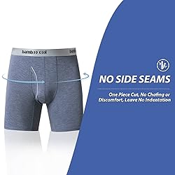 BAMBOO COOL Men's Underwear Boxer Briefs Soft