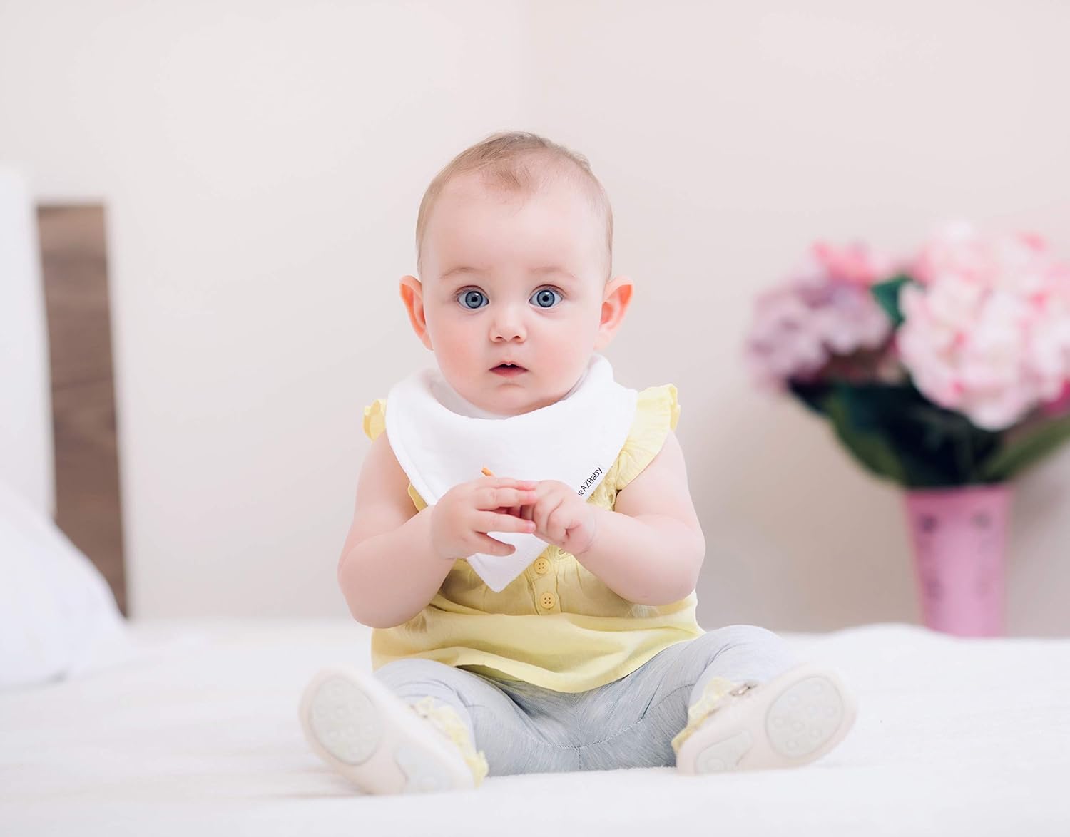 TheAZBaby Baby Bandana Drool Bibs 10-Pack Baby Bibs for Boys, Girls, Unisex for Teething and Drooling : Clothing