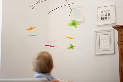 Baby Mobile, bunte Schmetterlinge, Mobile Schmetterlinge, Taufgeschenk, babygeschenk, Danke Lehrerin, Dekoration Eingangsbere