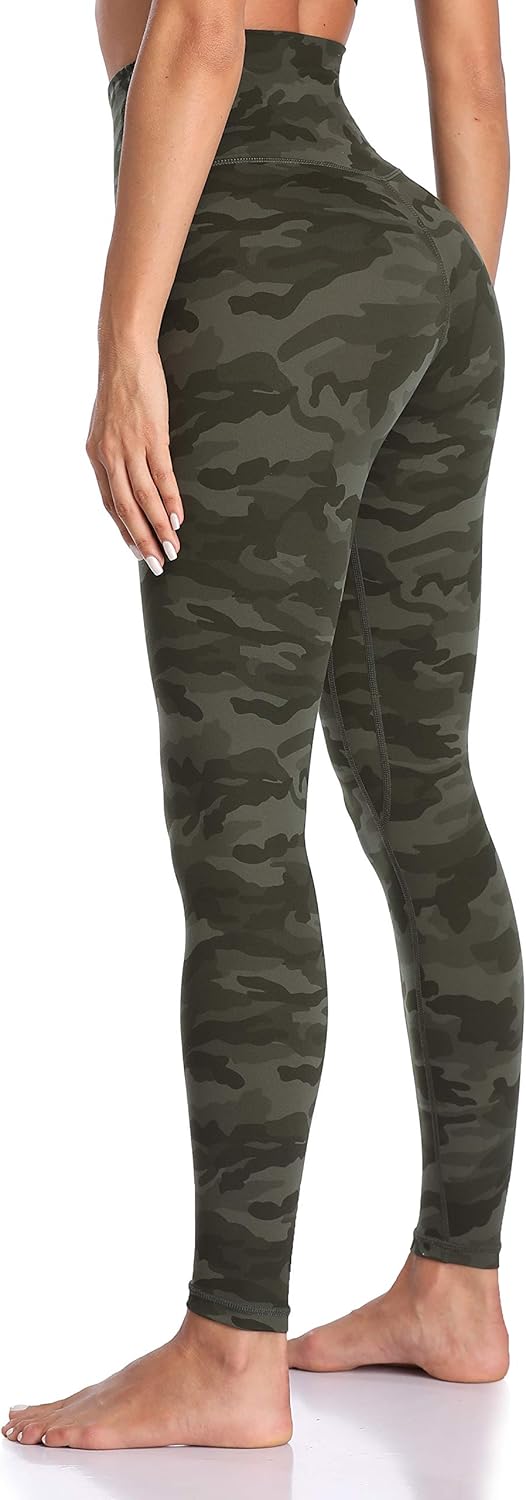 Colorfulkoala Women's High Waisted Pattern Leggings Full-Length Yoga Pants: Clothing