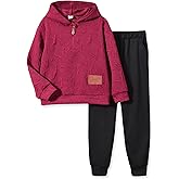Boys Sweatsuit Clothes Long Sleeve Hald Zip Hoodie Sweatshirt Pant Set Size 6-12