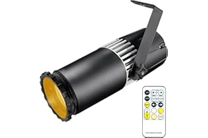 SENLAN 15W double white LED pinspot (manual focus)