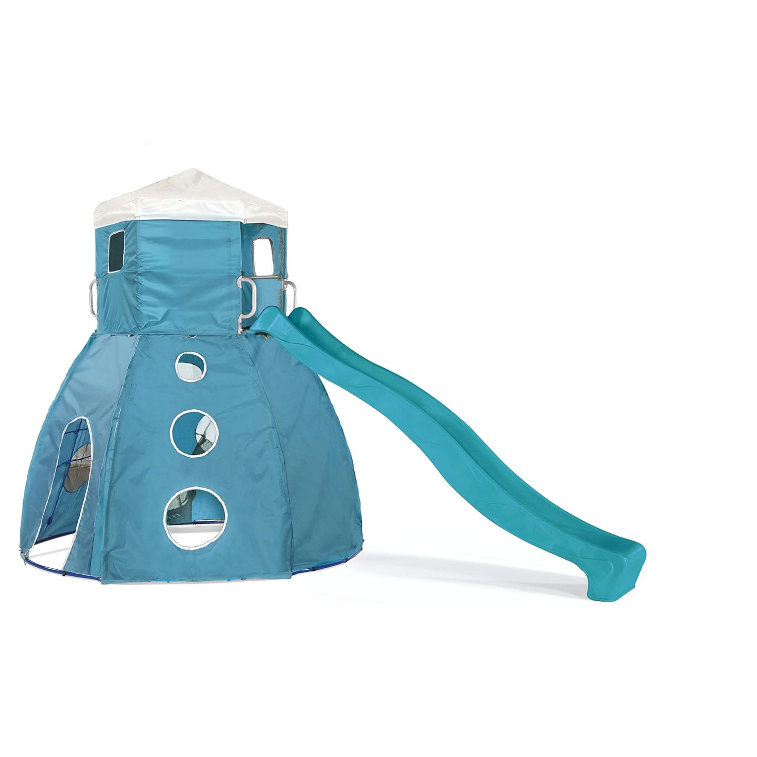 tp explorer 2 frame with den & climbing frame platform