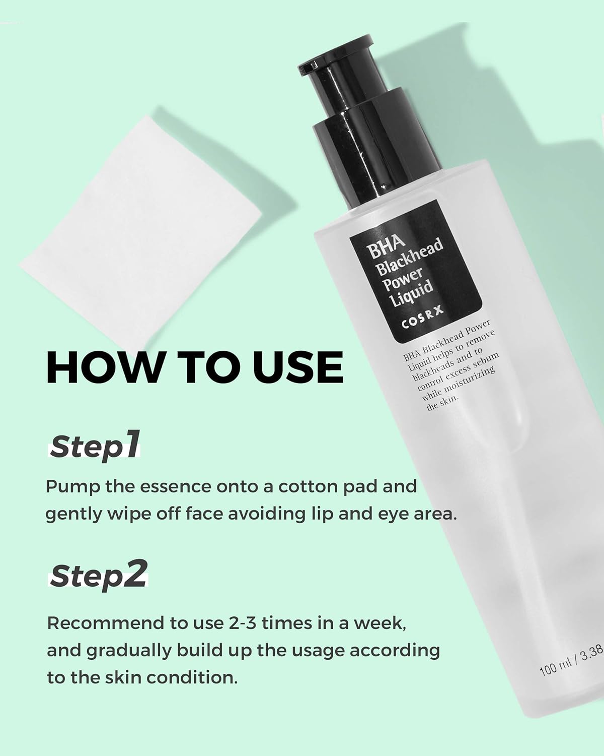cosrx bha blackhead power liquid salicylic acid percentage