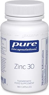 Pure Encapsulations Zinc 30 Zinc Picolinate 30mg 180 Capsules
