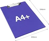 Rapesco VFDCB0L3 Foldover Clipboard with Pocket A4+ Blue view 6