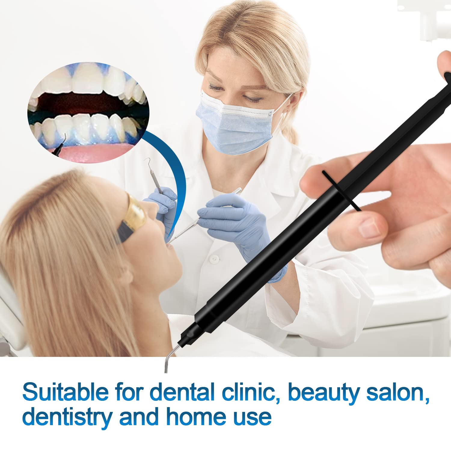 EZGO 10 Pieces 3ml Dental Gingival Barrier Protection Gel, Professional Gum Protector Gel for Teeth Whitening