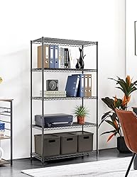 Simple Deluxe Heavy Duty 5-Shelf Storage Shelving