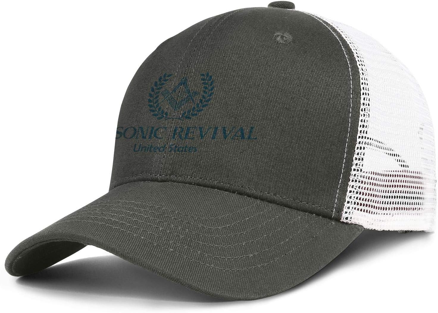 WENL York Rite — Masonic Revival Printed Unisex Cool Mesh Ball Cap Relaxed Fit Adjustable Dad Hat