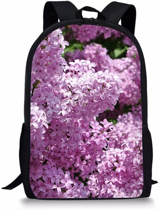 Sannovo Lilac American Tourister School Bag Girl Travel Backpack