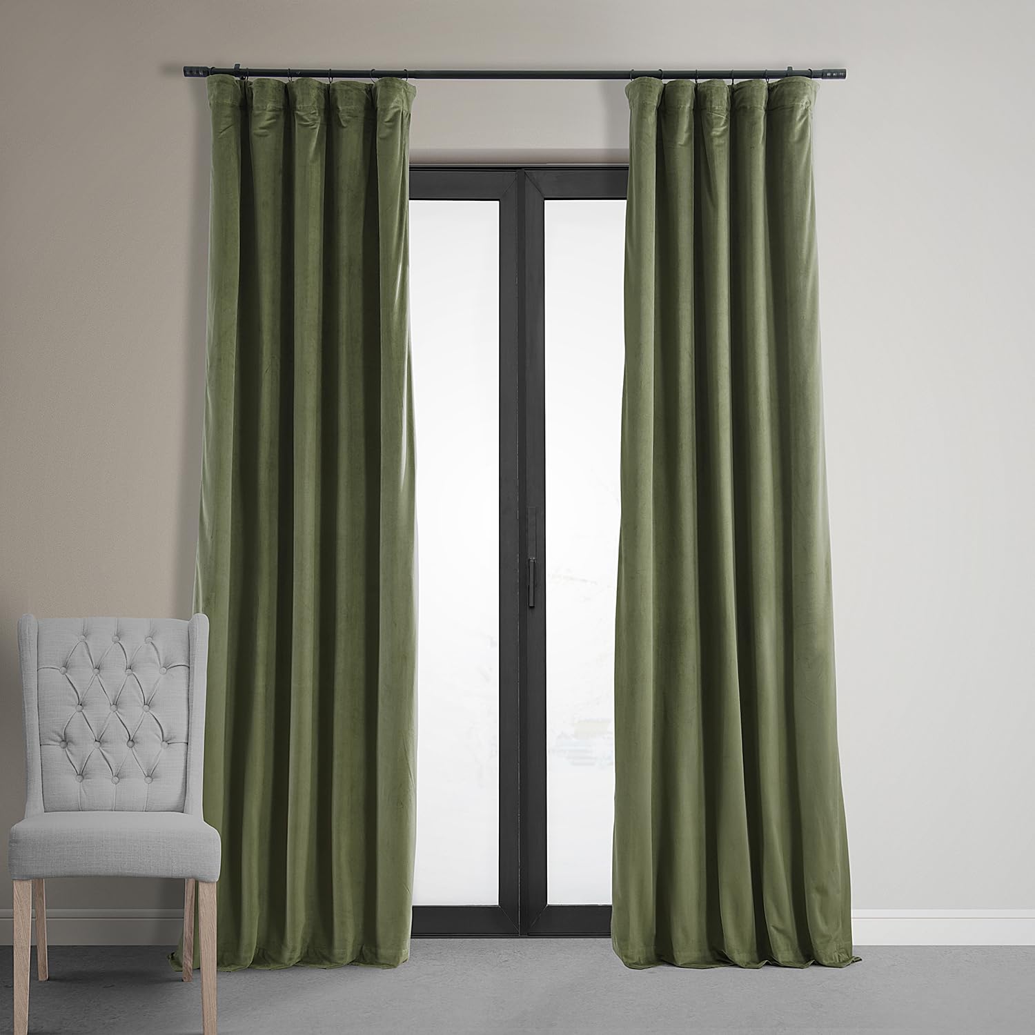 HPD Half Price Drapes Signature Velvet Thermal
