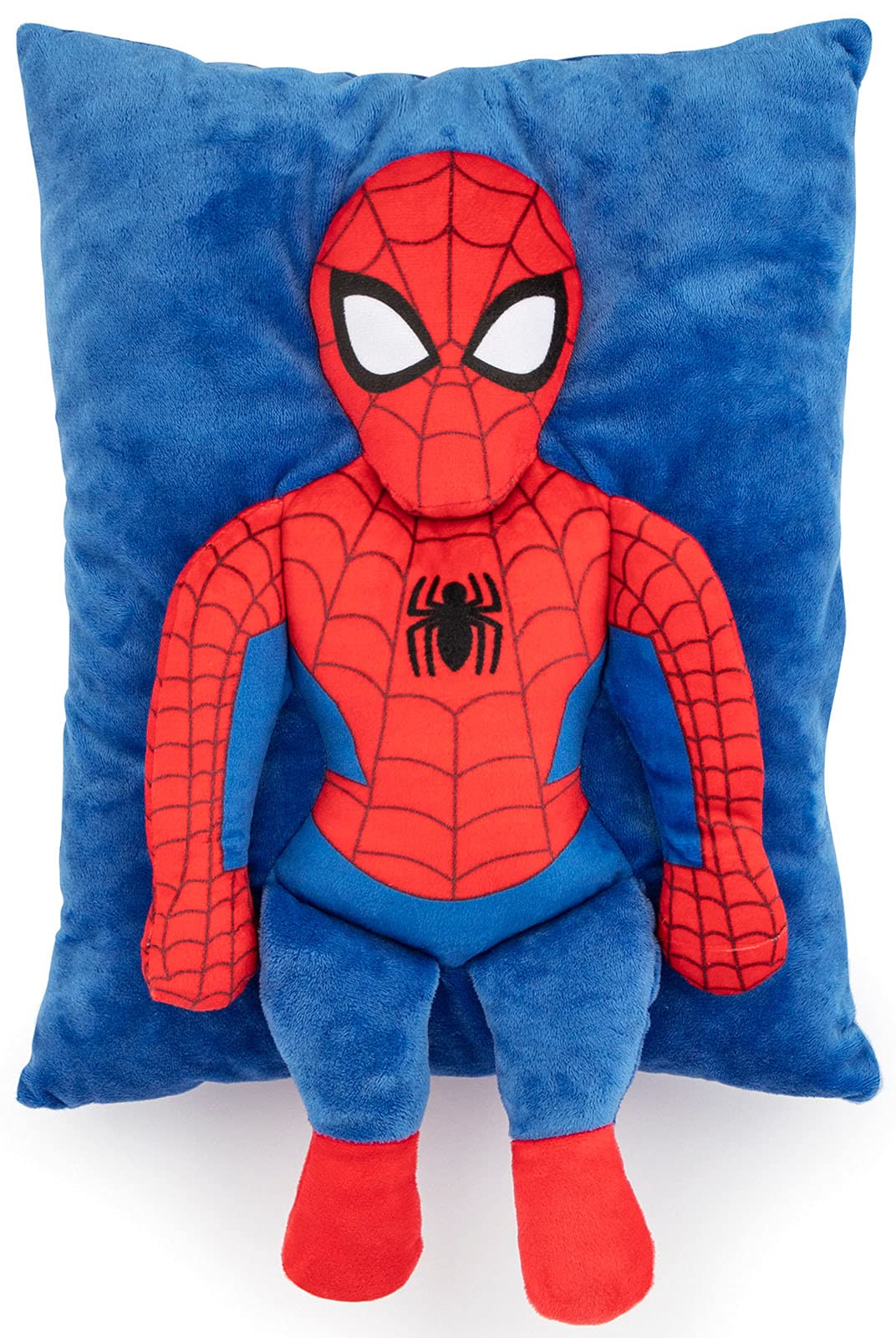 Jay Franco Marvel Spiderman 3D Snuggle Pillow - Super Soft – Measures 15 Inches (Official Marvel Product)