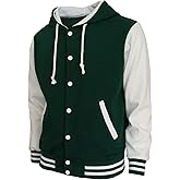 BCPOLO Hoodie Baseball Jacket Varsity Cotton Letterman Jacket